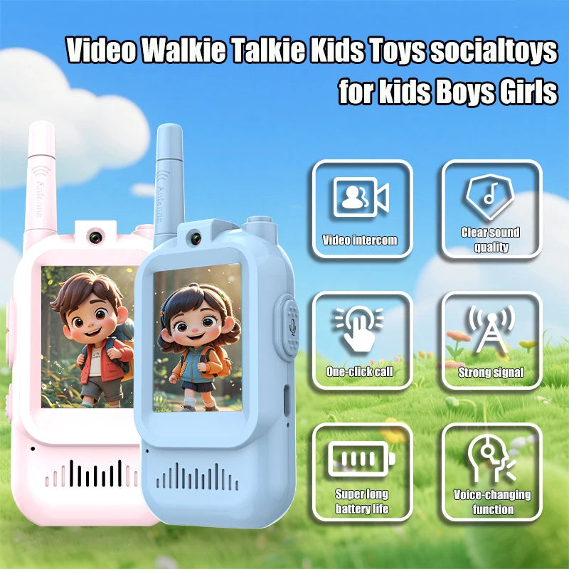 Kids Two Way Radio Walkie Talkie Set