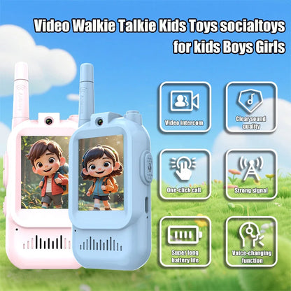 Kids Two Way Radio Walkie Talkie Set