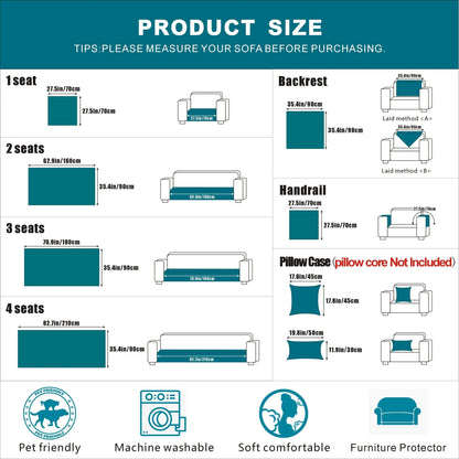Timeless One-Piece Couch Cover - Halri