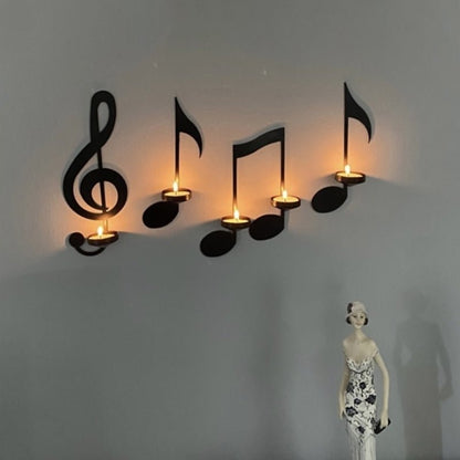 Luxurious Musical Note Chandelier Lamp