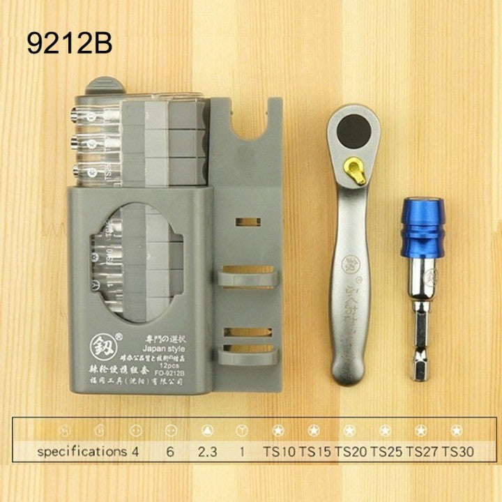 Compact Portable DIY Screwdriver Kit