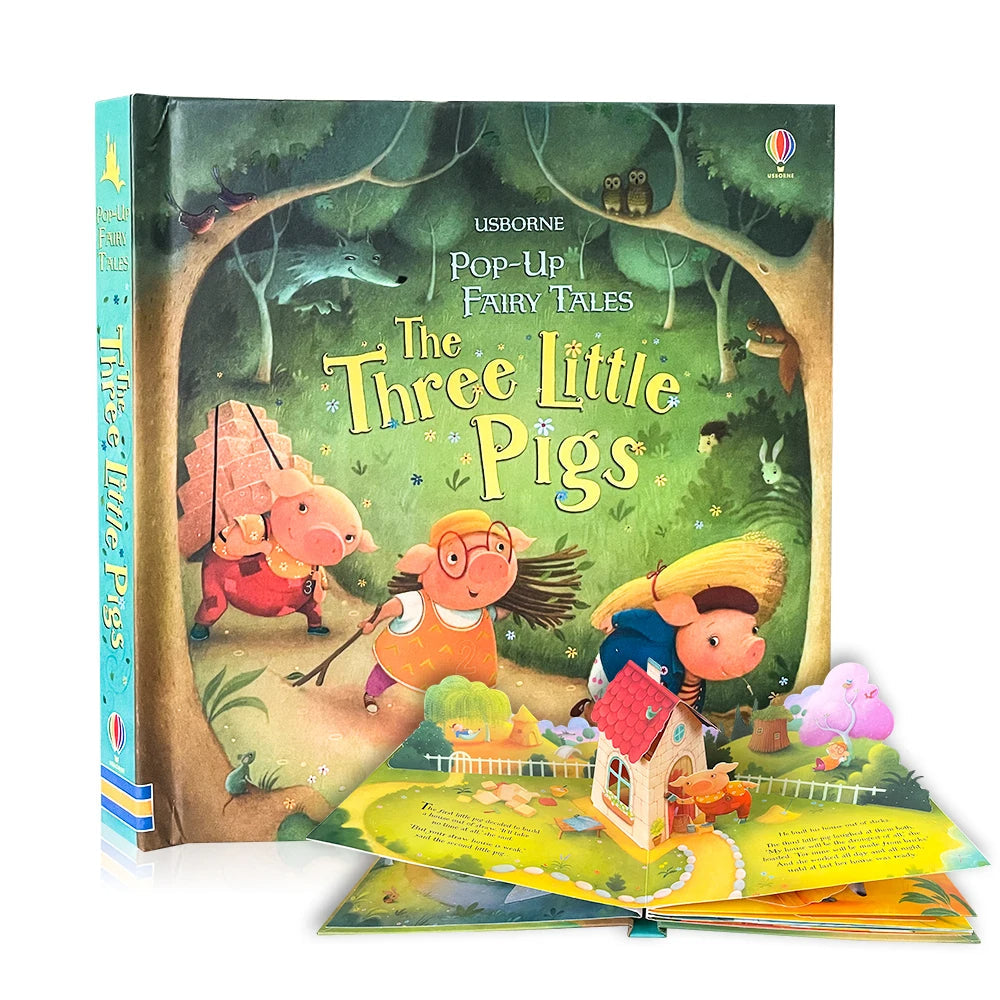 Colorful 3D Pop Up Story Book for Kids