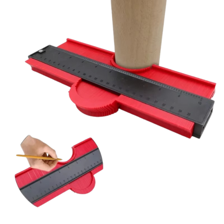 Accurate Profile Gauge Ruler for DIY and Building Projects