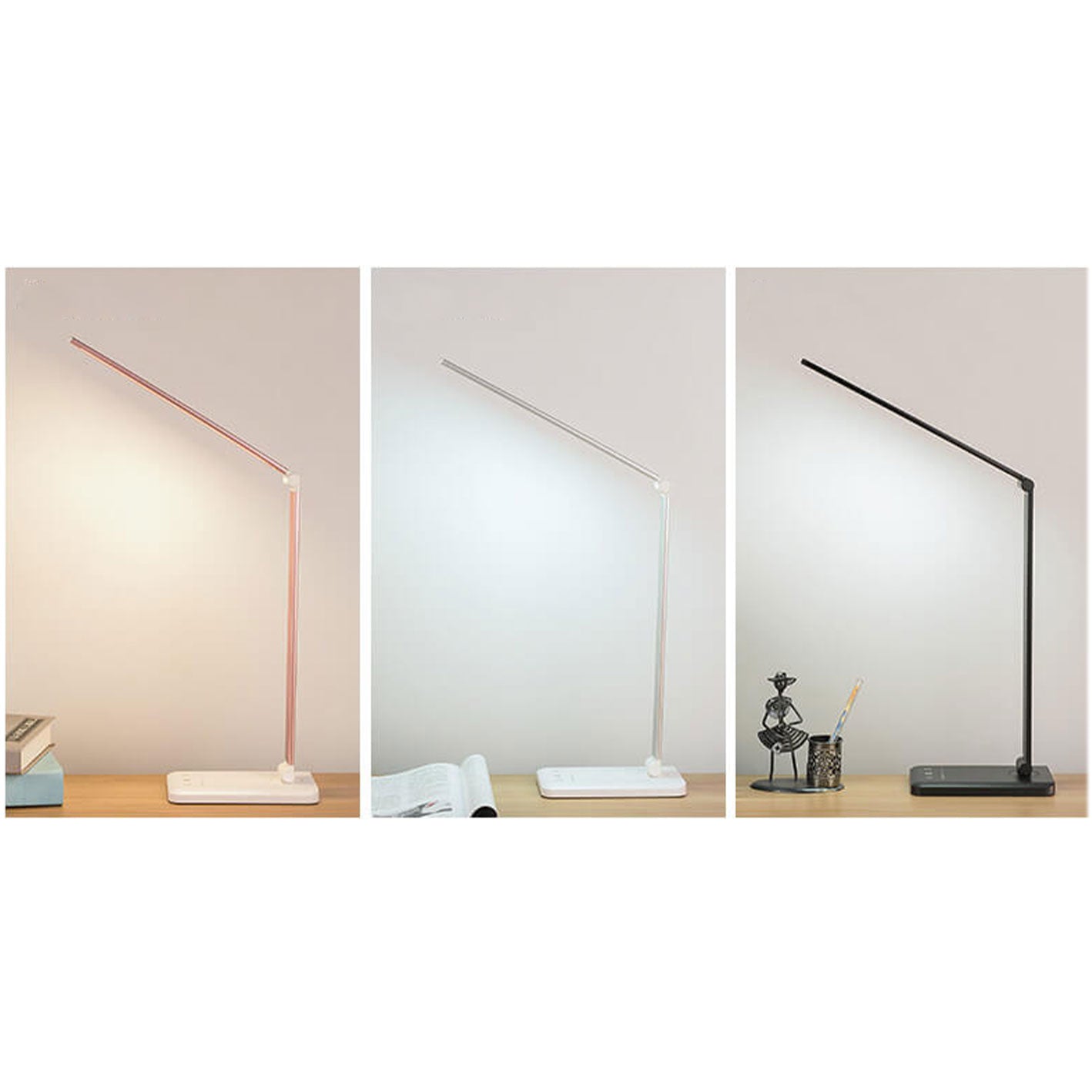 Slim Compact Adjustable LED Table Lamp - Halri