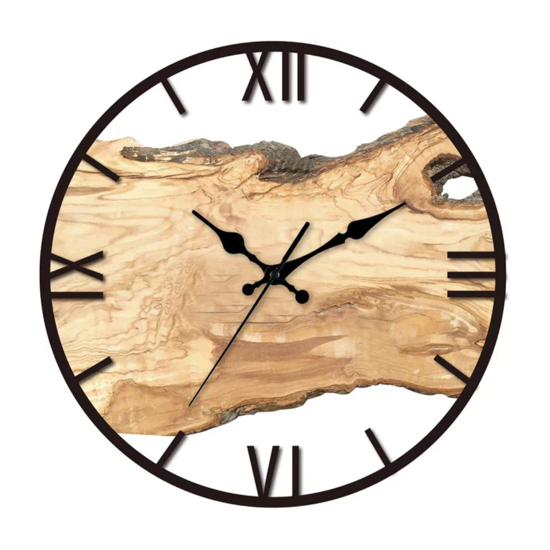 Simple Round Wall Clock in Modern Design