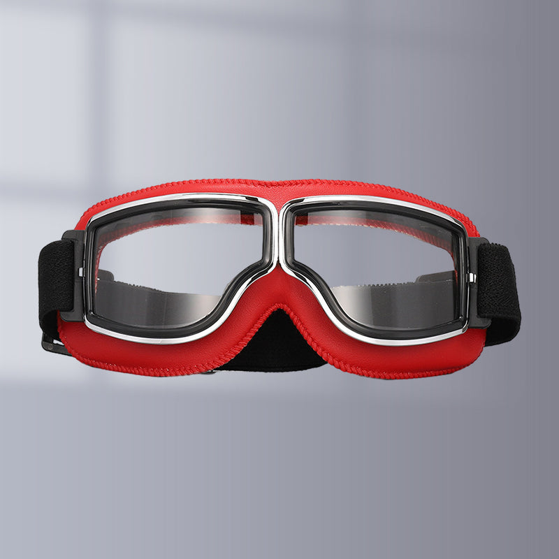 Classic Biker Goggles – Vintage Aviator Sunglasses