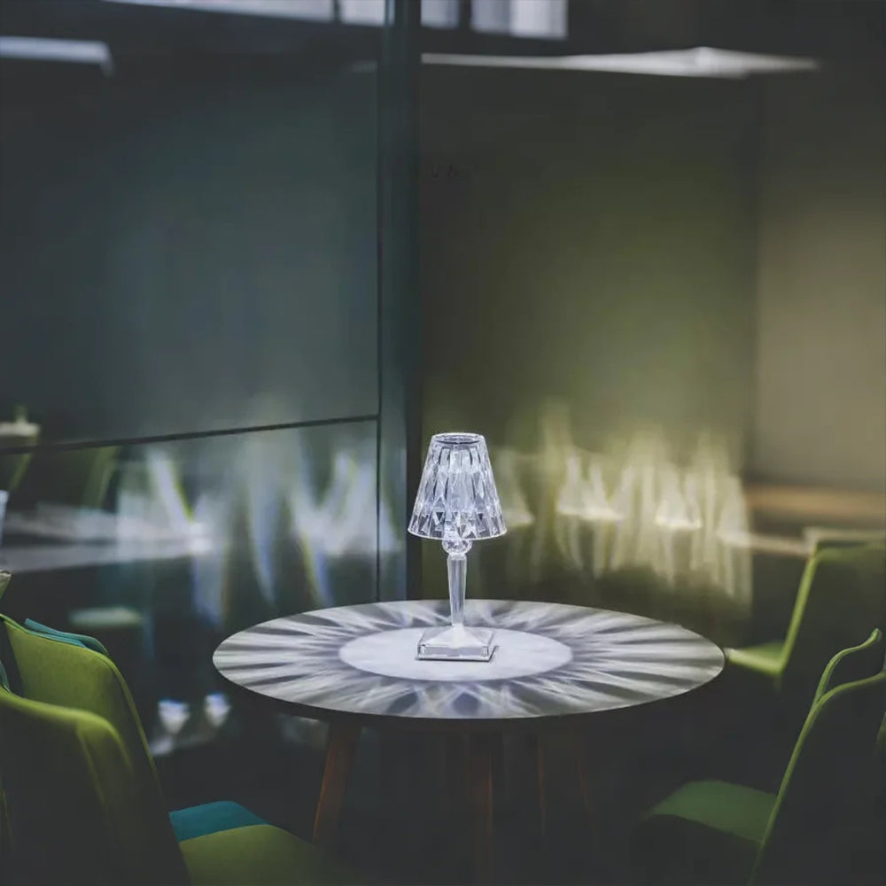 Glarefusion Chic Crystal LED Table Lamp