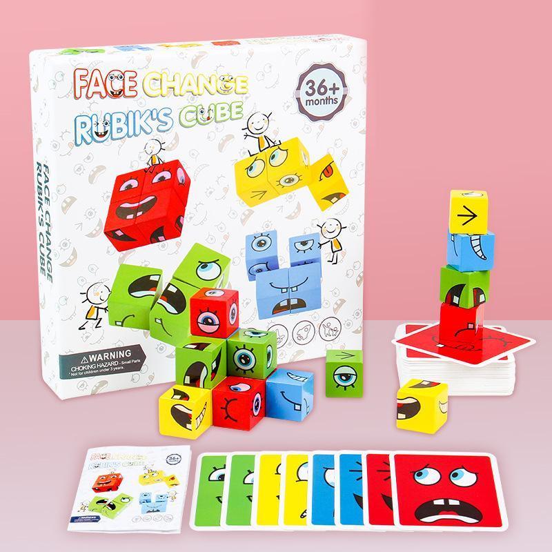 Fun Brain Teaser Puzzle Cube - Halri