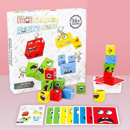 Fun Brain Teaser Puzzle Cube - Halri