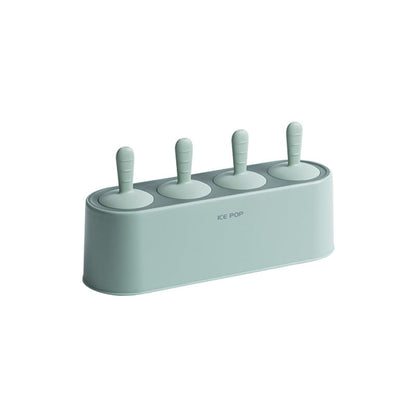Colorful Silicone Popsicle Ice Cream Molds Set