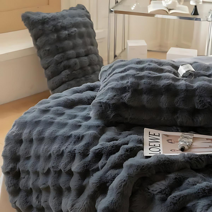 Plush Faux Fur Soft Throw Blanket - Halri