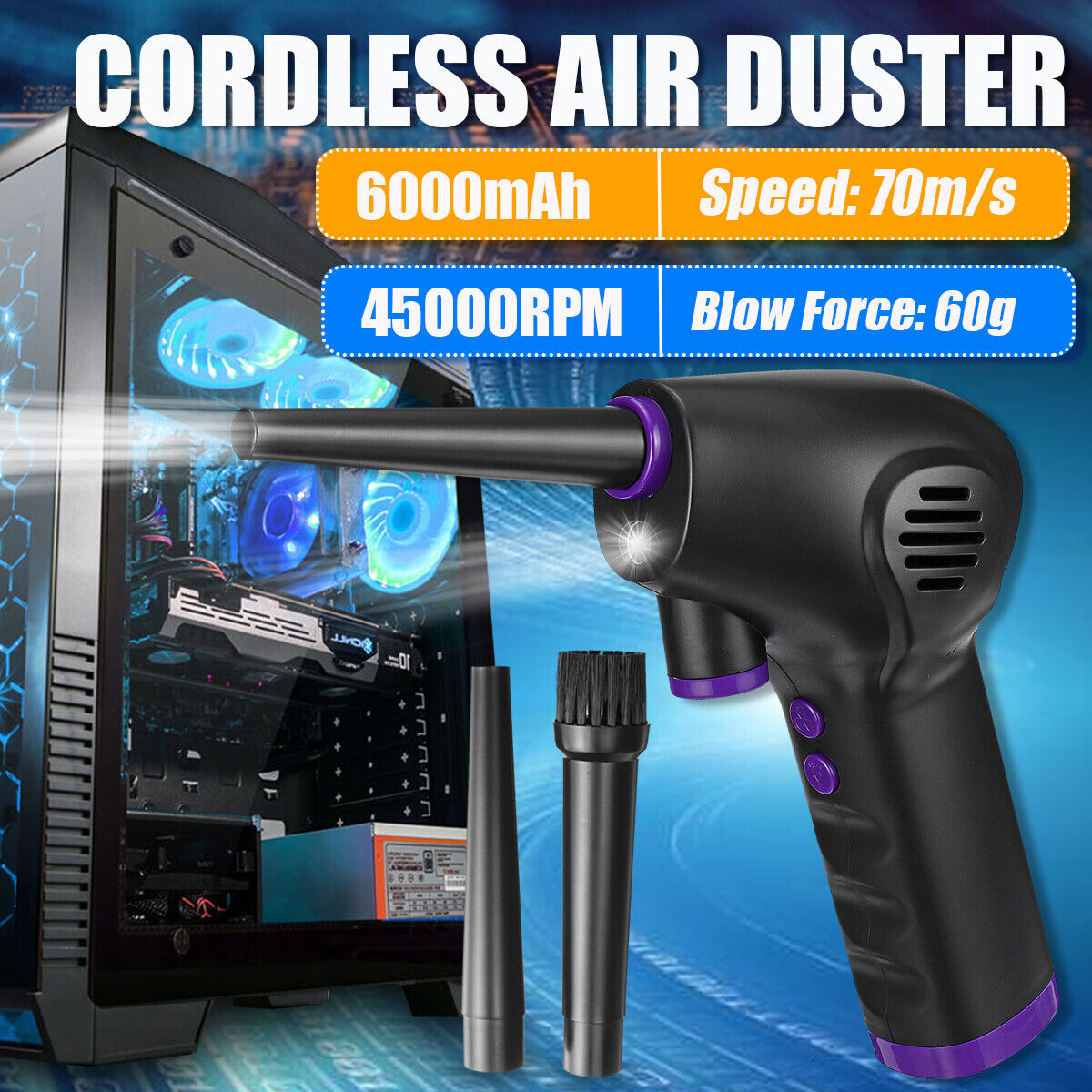 Wireless Compressed Air Blower