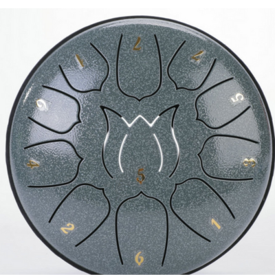 Portable Handheld Steel Drum for Mindful Meditation