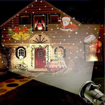 Colorful Outdoor Holiday Laser Light Show Projector