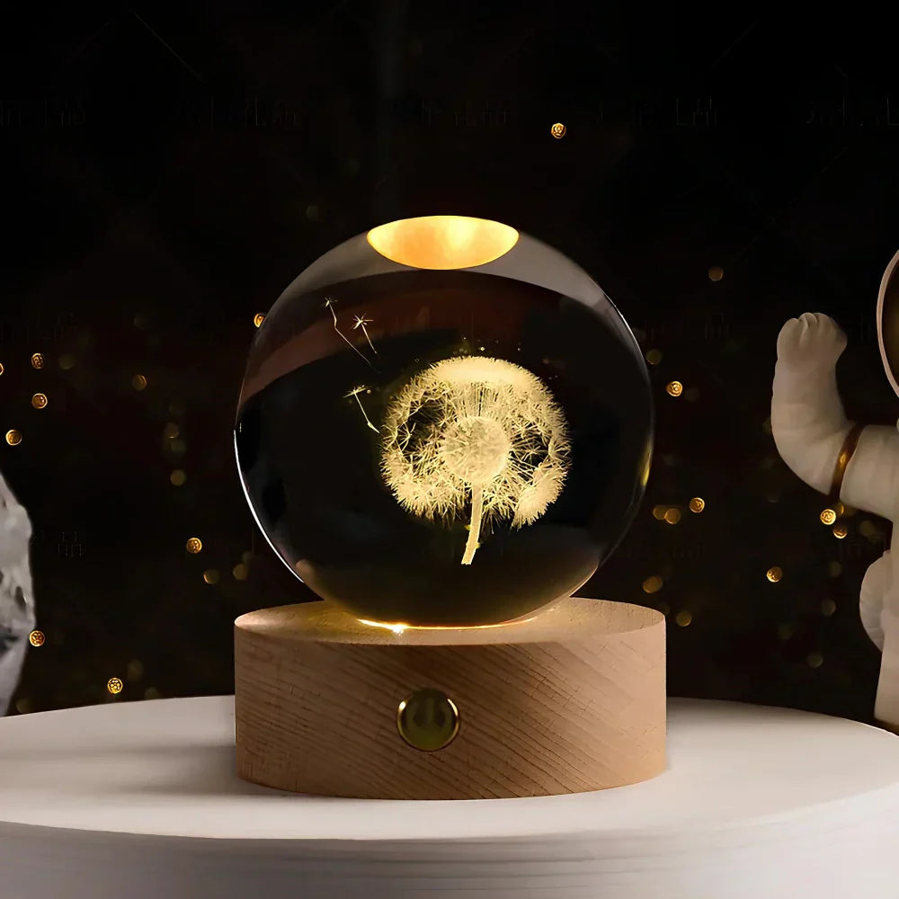 Colorful Galaxy Night Lamp LED Globe Light