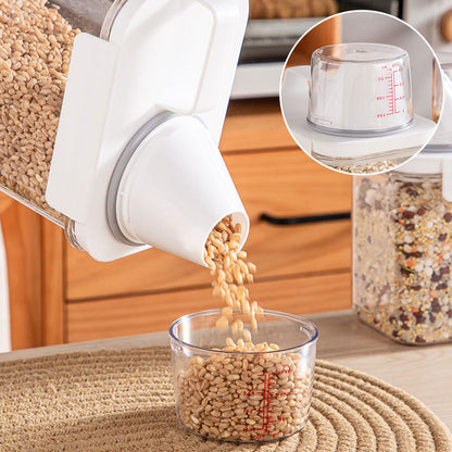 Fresh Food Storage Container with Measuring Cup - Halri