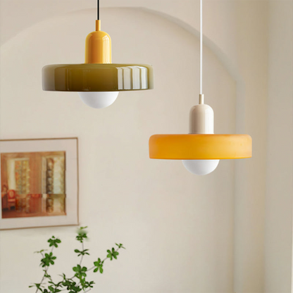 Stylish Glass Hanging LampFixture