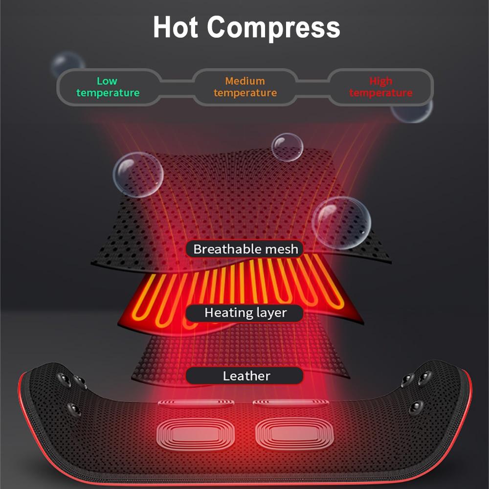 Heated Back Massager Waist Support Belt