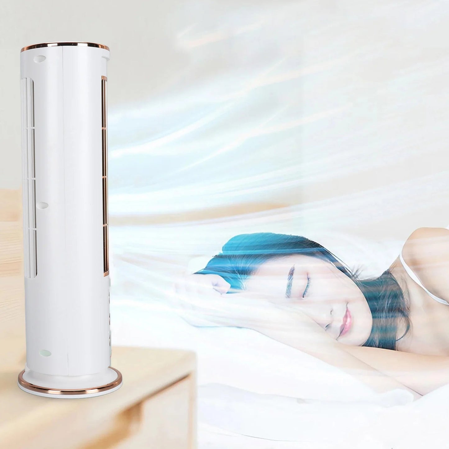 Compact Quiet Office Air Cooler Fan with Remote - Halri