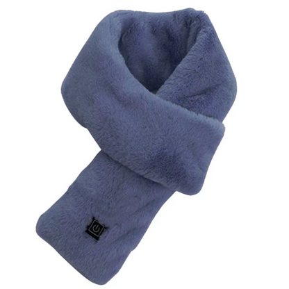 Warm Faux Fur Neck Scarf | Rechargeable USB Winter Warmer