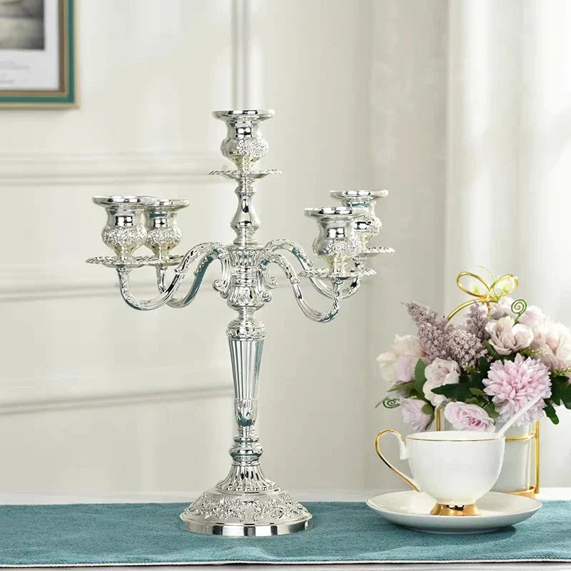 Luxurious Gold Candle Holder