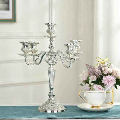 Luxurious Gold Candle Holder
