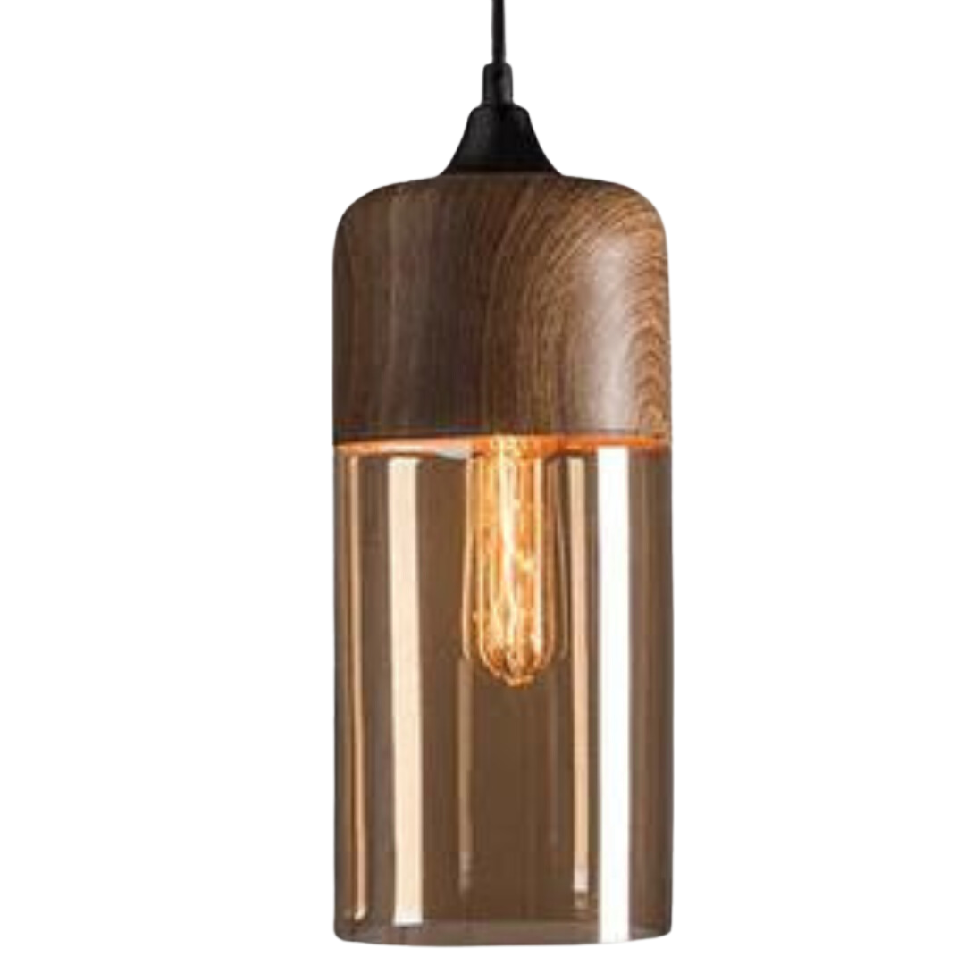 Modern Wooden Pendant Light Fixture