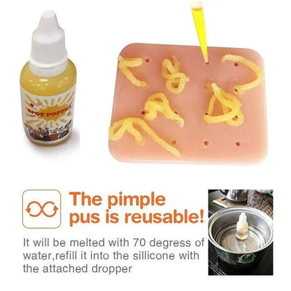 Fun Stress Ball Toy with Refillable Squishy Fluid