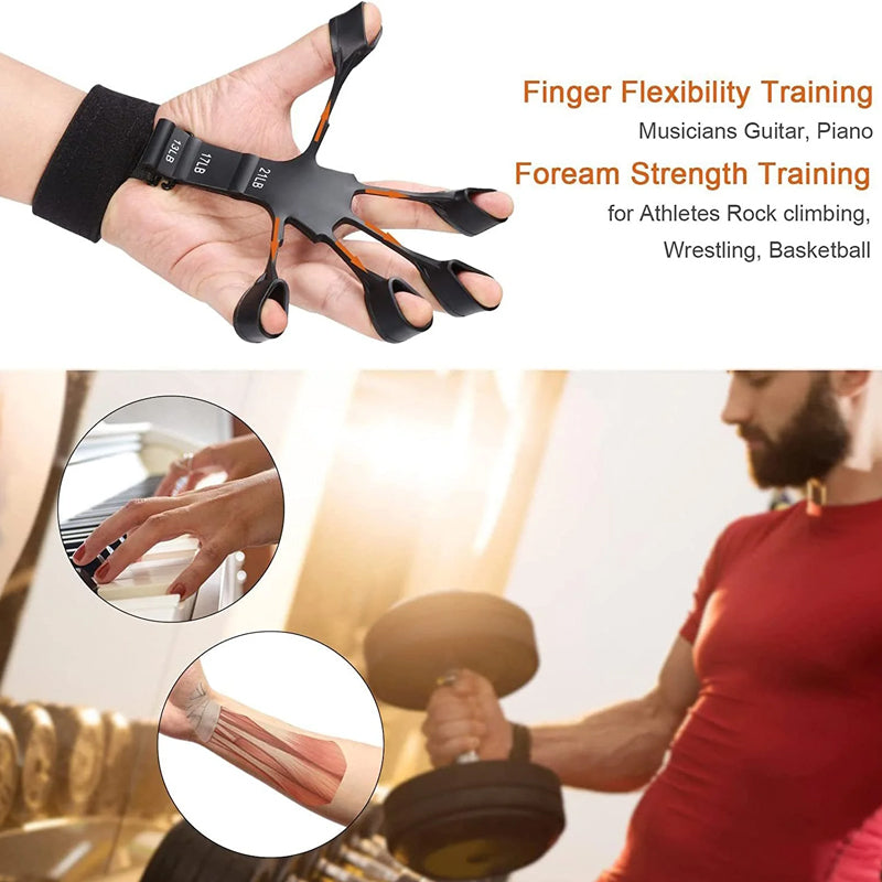 Compact Hand Grip Strengthener Exercise Tool - Halri