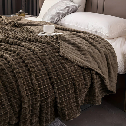 Plush Fleece Throw Blanket