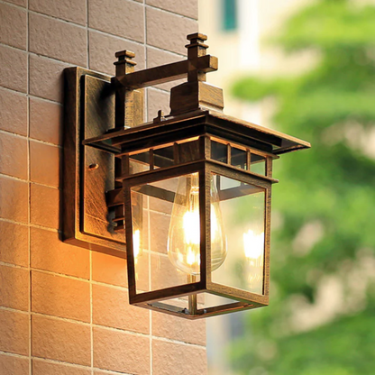 Dark Grey Exterior Wall Light - Halri