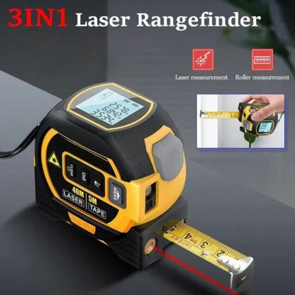 Multi-Function Infrared Laser Measuring Tape