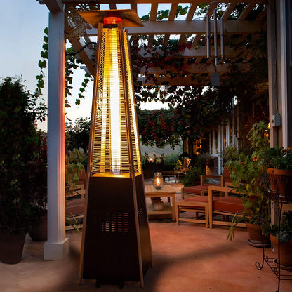 Commercial Grade Outdoor Gas Fire Pit Heater Lamp