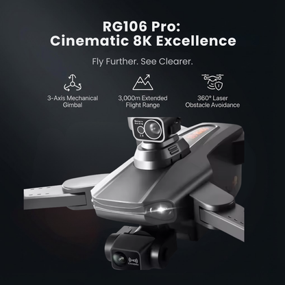 High Tech 8K GPS Drone with Dual HD Cameras