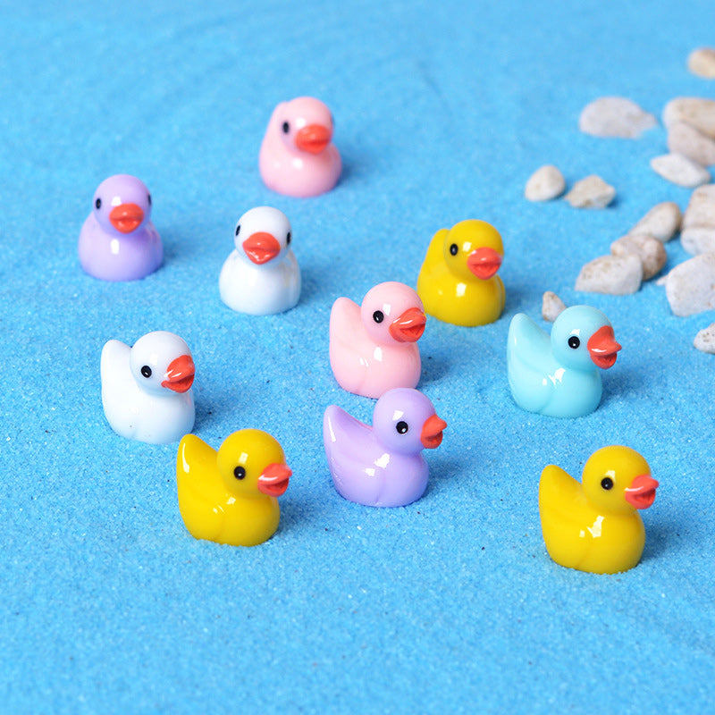 Small Quacking Yellow Duck Figurine