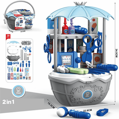 Fun Childrens Ice Cream Shop Playset