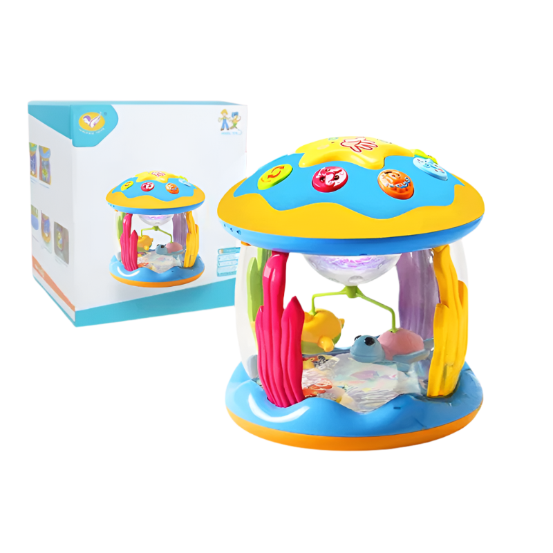 Colorful Musical Baby Mobile Toy - Halri