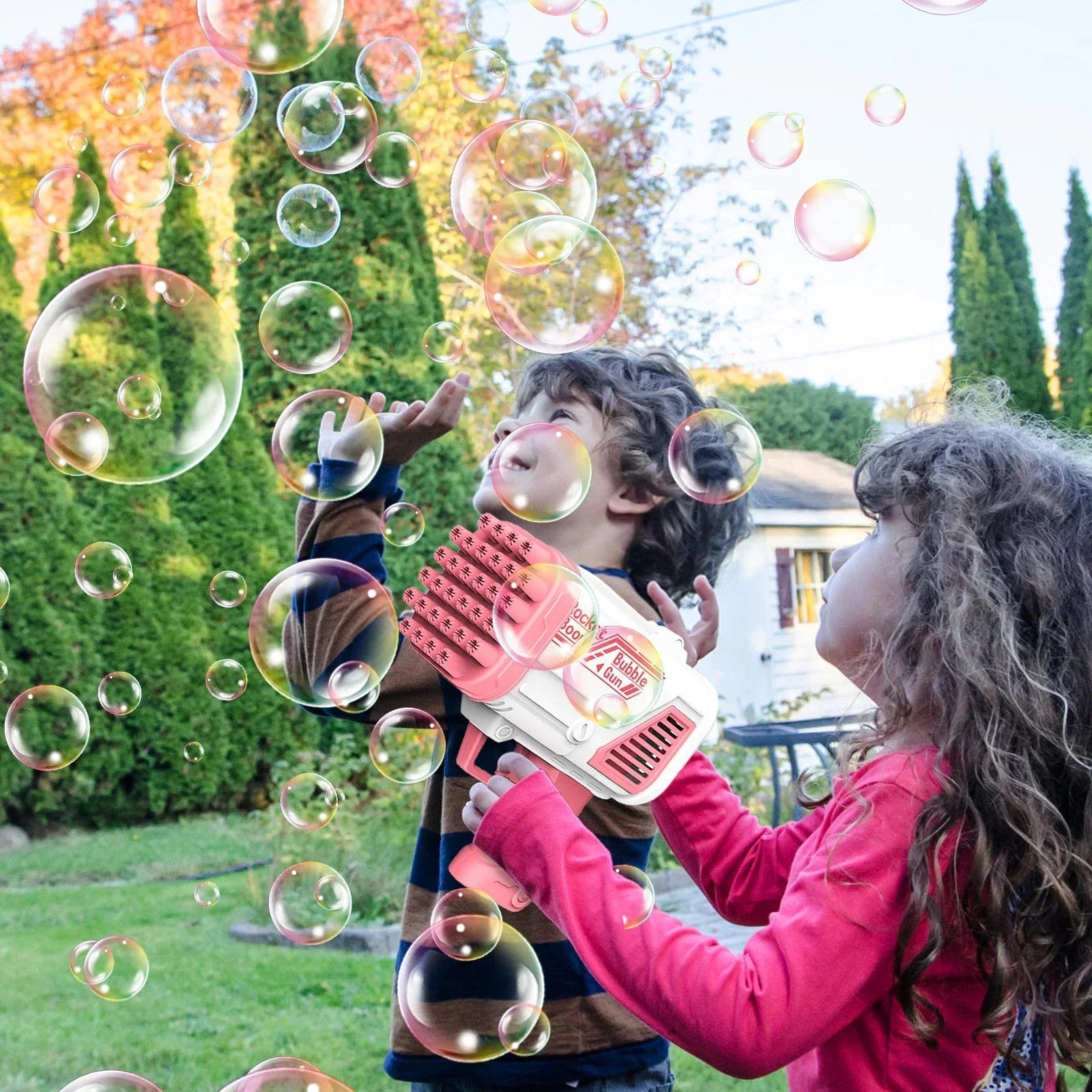 Fun Kids Bubble Blaster Machine - Halri