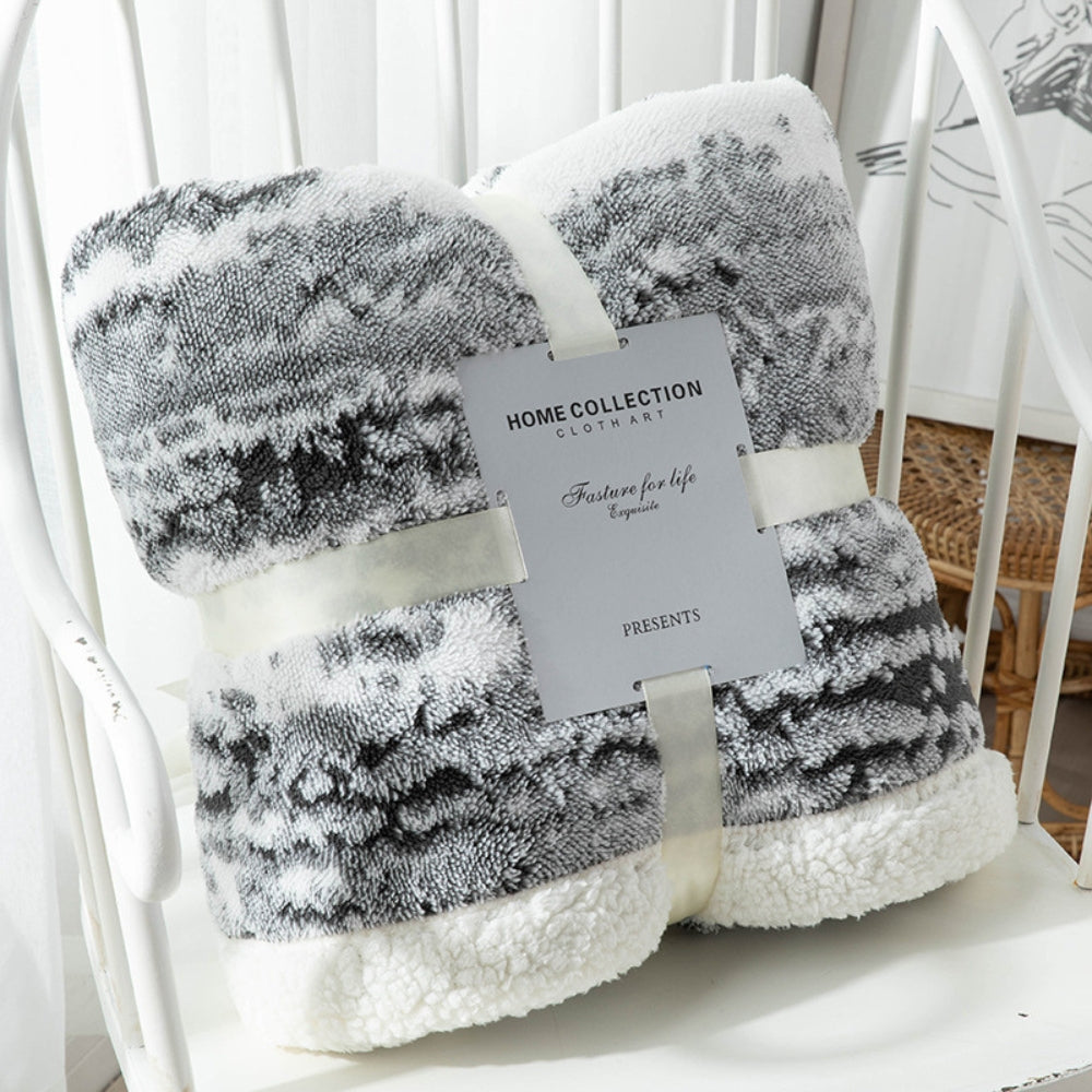 Plush Faux Fur Soft Throw Blanket