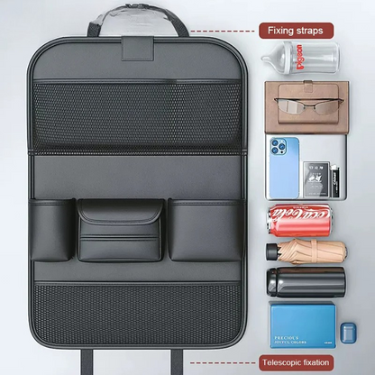 Premium Car Seat Storage With Tablet Mount