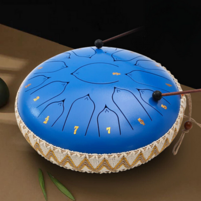 Portable Handheld Steel Drum for Mindful Meditation