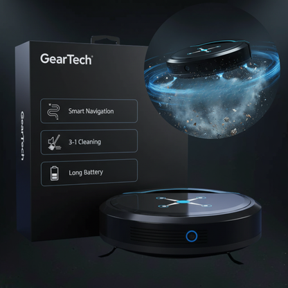Wireless Smart Floor Mop Vacuum Cleaner 3-in-1 - Halri