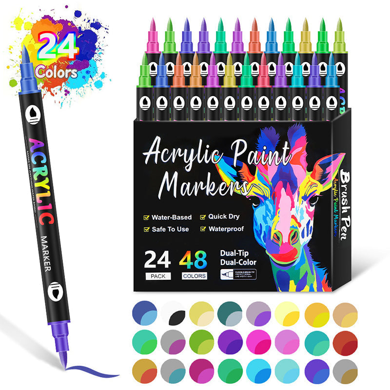 Vibrant Art Paint Marker Pens