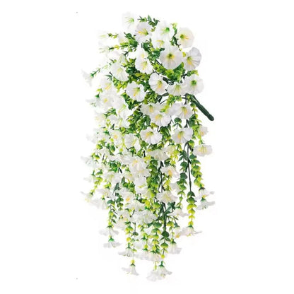 Durable Outdoor Morning Glory Floral Hanging Decoration