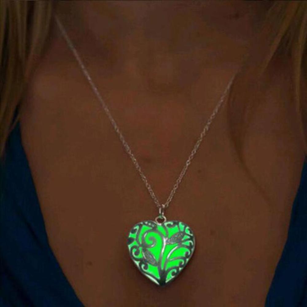 Shining Glow in Dark Pendant Necklace
