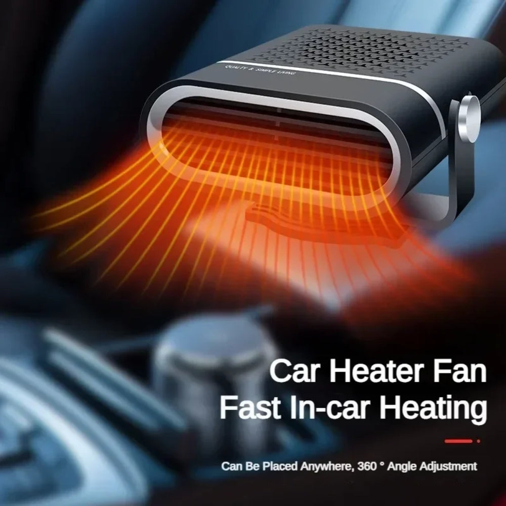 Compact 12V Car Heater Fan