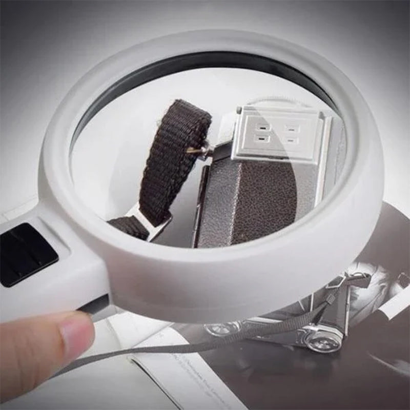 Portable 30x LED Magnifying Glass - Halri