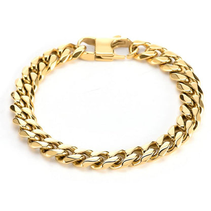 Slim Men's Titanium Metal Bracelet