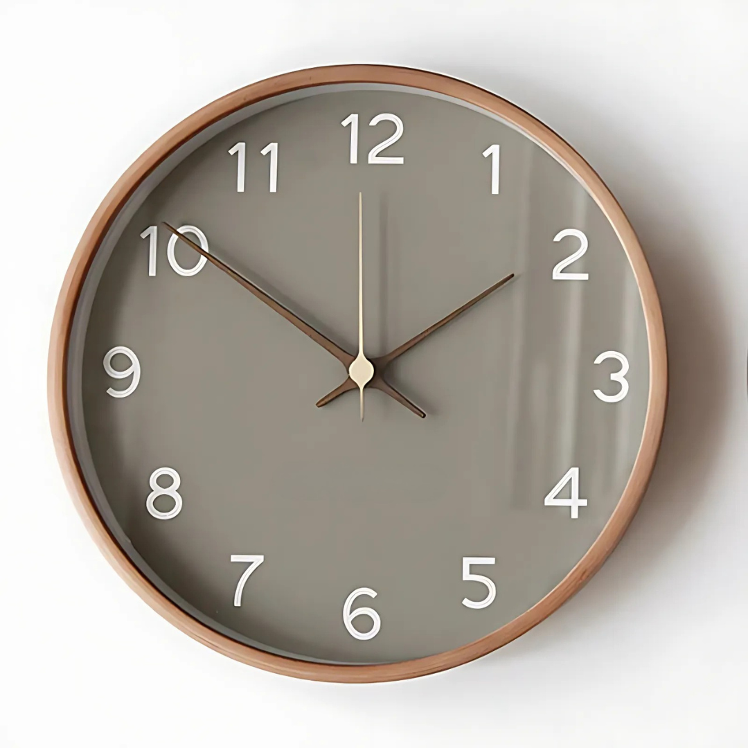 Rustic Wood Wall Clock