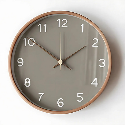 Rustic Wood Wall Clock